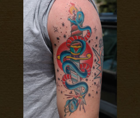 Liquid Courage Tattoo Gallery: Chad - 19