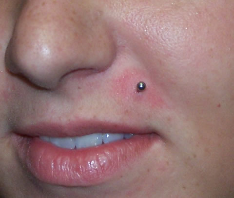 Liquid Courage Piercing Gallery: Monroe Piercing