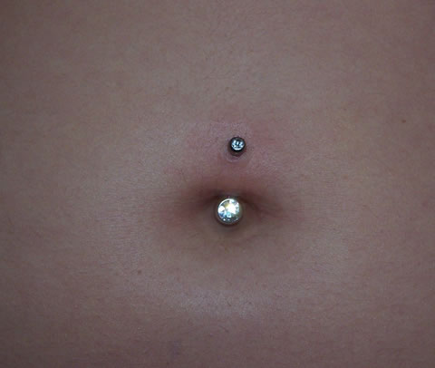 Liquid Courage Piercing Gallery: Navel Piercing